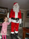 Charlotte meets Santa